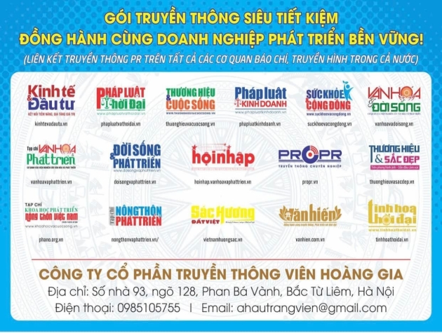 Công ty Cổ phần Truyền thông Viên Hoàng Gia tung ra thị trường gói dịch vụ siêu hấp dẫn